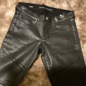 Banana Republic Pants faux leather